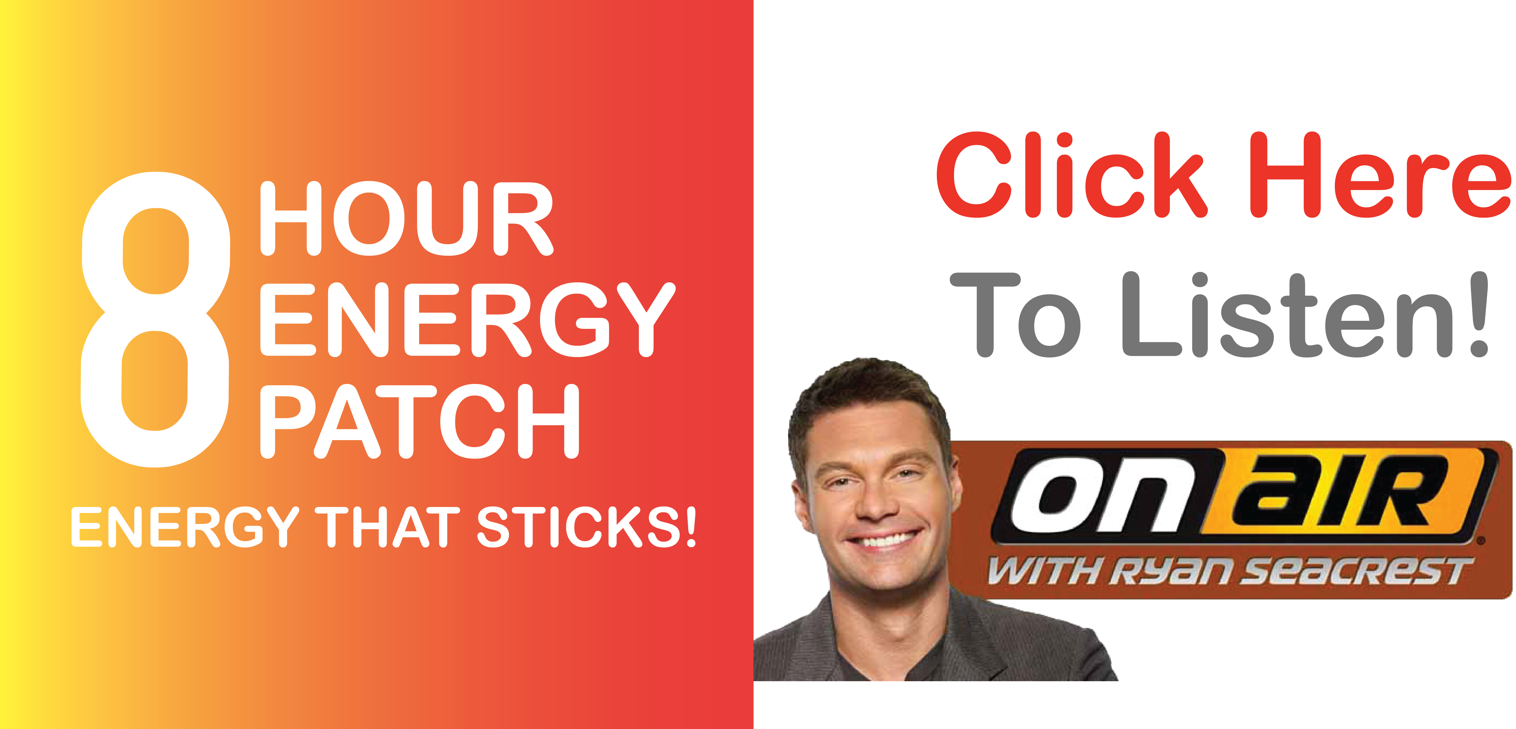 On Air with Ryan Seacrest featured 8 Hour Energy Patches